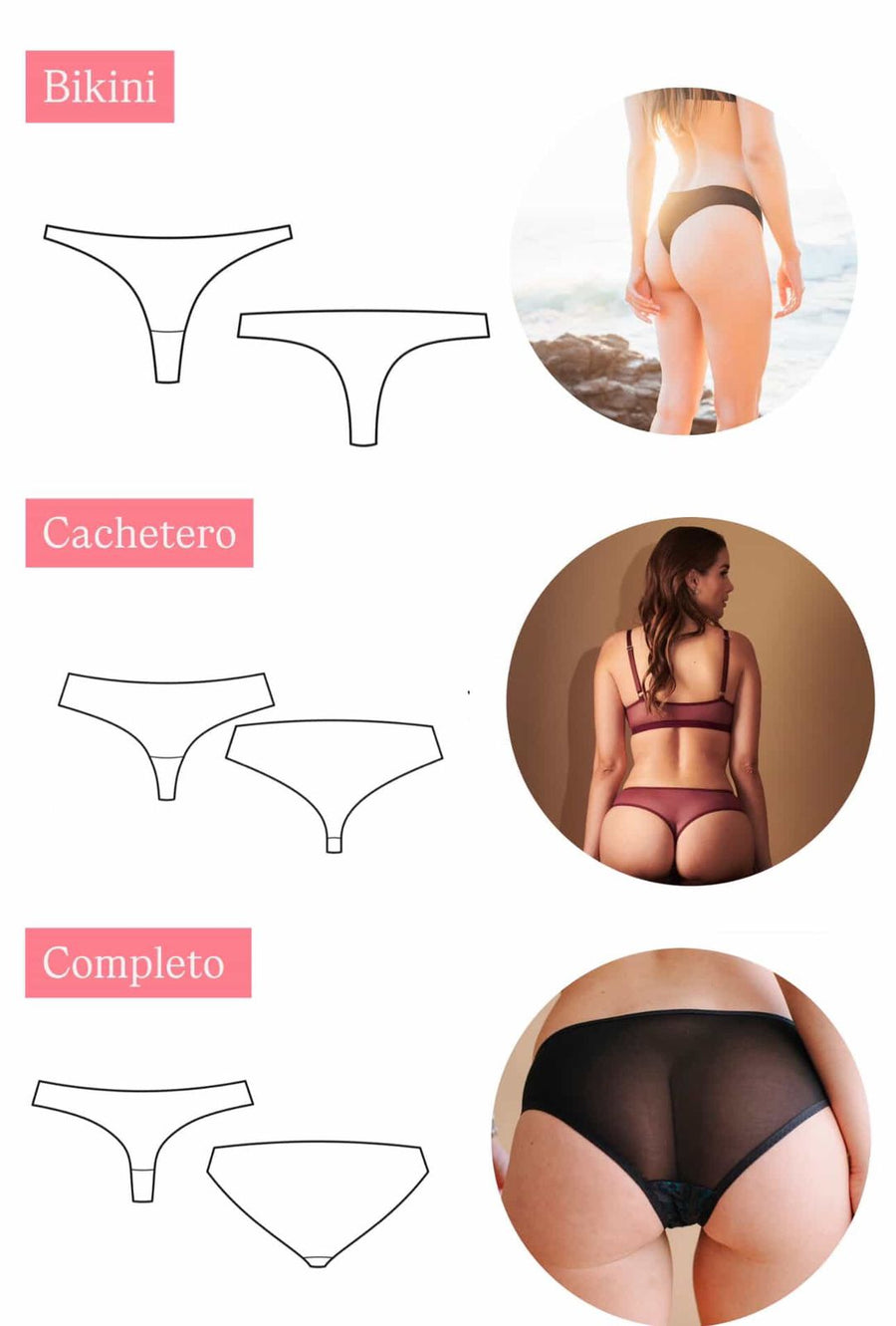 Paquete de 4 calzoncitos edición Navideña