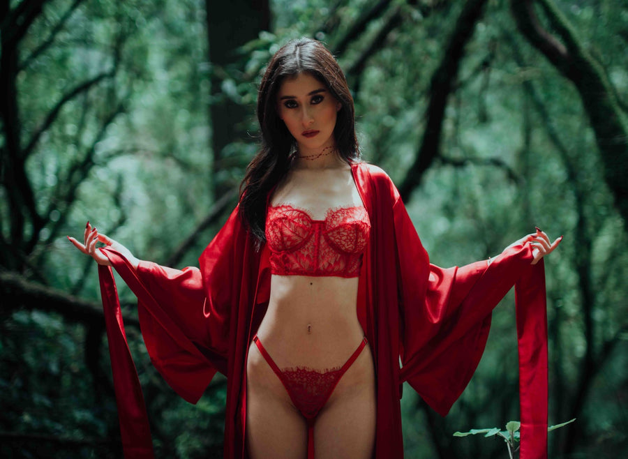 Bata Roja Satinada
