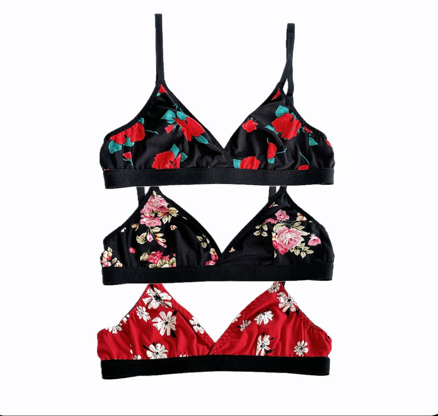 Paquete de 3 Brassieres