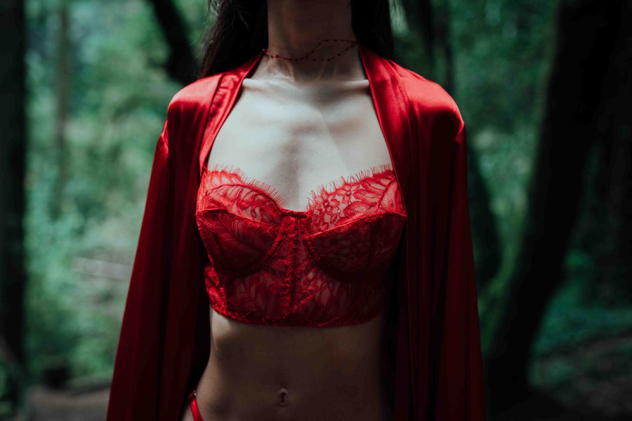 Bata Roja Satinada